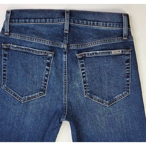 Joe's Jeans Size 28X32 Mens the Brixton Main Blue Denim 5 Pocket Logo Tag Jeans - Picture 10 of 11